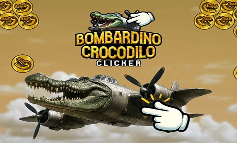 Bombardino Crocodilo Clicker - Play Online on Lizard Button