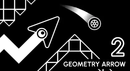 Geometry Arrow 2 - Play Online on Lizard Button