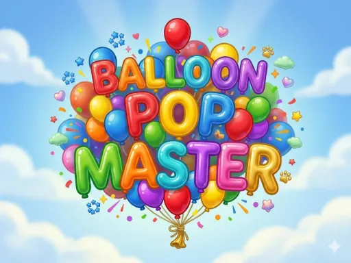 Balloon Pop Master - Play Online on Lizard Button