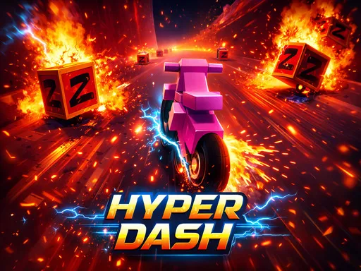 Hyber Dash - Play Online on Lizard Button