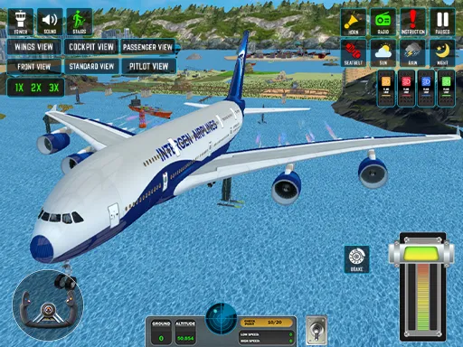 Passenger Airplane: Flight 3D - Play Online on Trees Hate You
